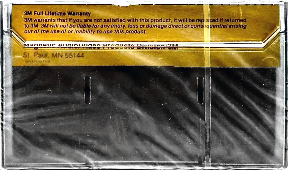 Compact Cassette Scotch Master II 90 Type II Chrome 1981 USA