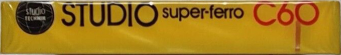 Compact Cassette Studio Technik 60 Type I Normal Europe