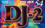 Compact Cassette TDK DJ2 Disc Jack 54 "DJ2-54N" Type II Chrome 1996 Japan