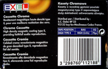 Compact Cassette Exel 60 Type II Chrome Europe