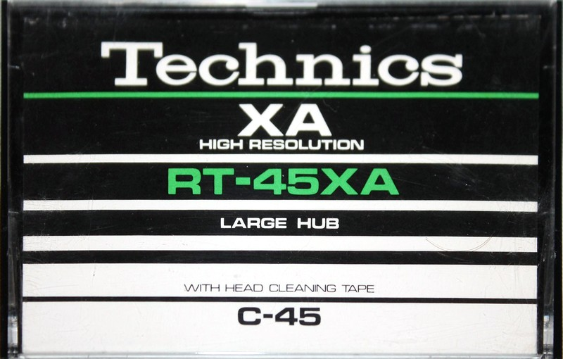Compact Cassette Technics XA 45 "RT-45XA" Type I Normal 1977 Japan
