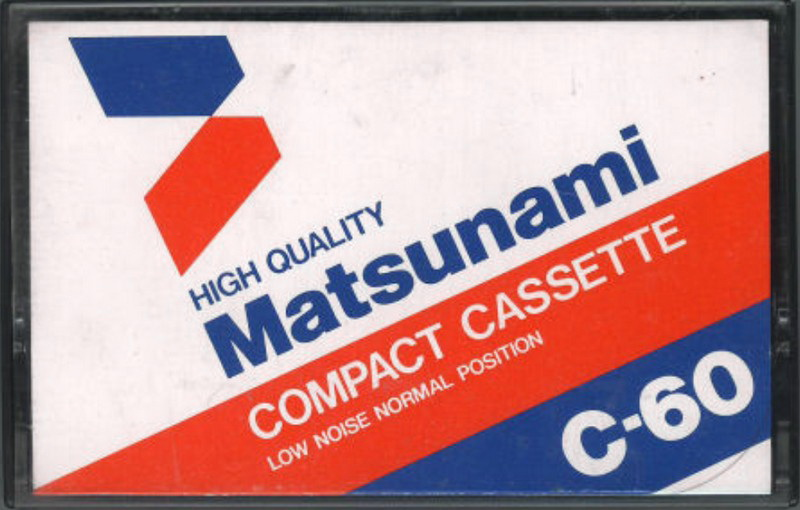 Compact Cassette Matsunami 60 Type I Normal 1978 Japan