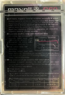 Compact Cassette Maxell UD XL 60 Type I Normal 1975 Europe
