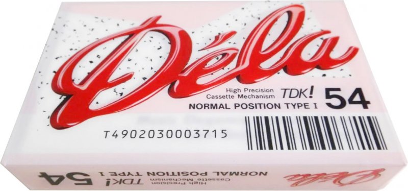 Compact Cassette TDK Dela 54 Type I Normal 1989 Japan