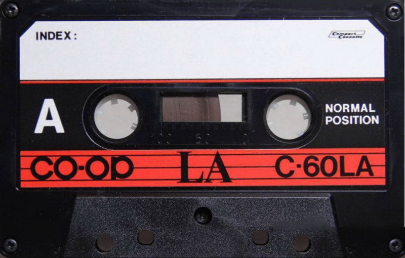 Compact Cassette CO-OP LA 60 Type I Normal 1978 Japan