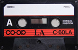 Compact Cassette CO-OP LA 60 Type I Normal 1978 Japan