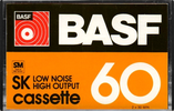 Compact Cassette BASF SK 60 Type I Normal 1974 USA