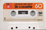 Compact Cassette BASF SK 60 Type I Normal 1974 USA