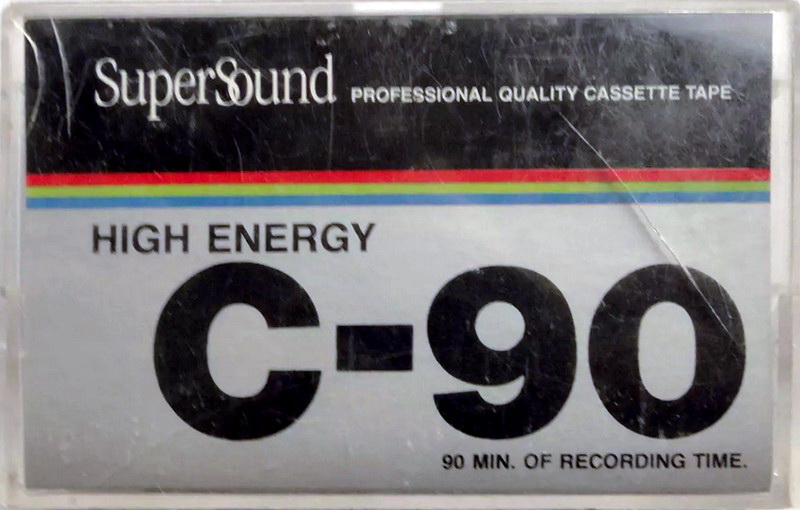 Compact Cassette Super Sound 90 Type I Normal 1978 Hong Kong