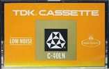 Compact Cassette TDK 40 Type I Normal 1972 Japan