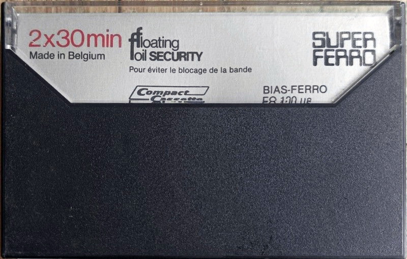 Compact Cassette Schneider 60 Type I Normal 1976 Europe