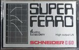 Compact Cassette Schneider 60 Type I Normal 1976 Europe