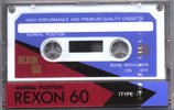 Compact Cassette Rexon 60 Type I Normal Japan