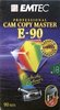VHS, Video Home System Emtec Cam Copy Master 90 Type II Chrome 2000 Europe