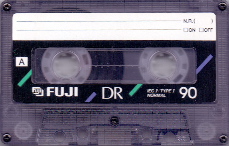 Compact Cassette Fuji DR-I 90 Type I Normal 1990 North America
