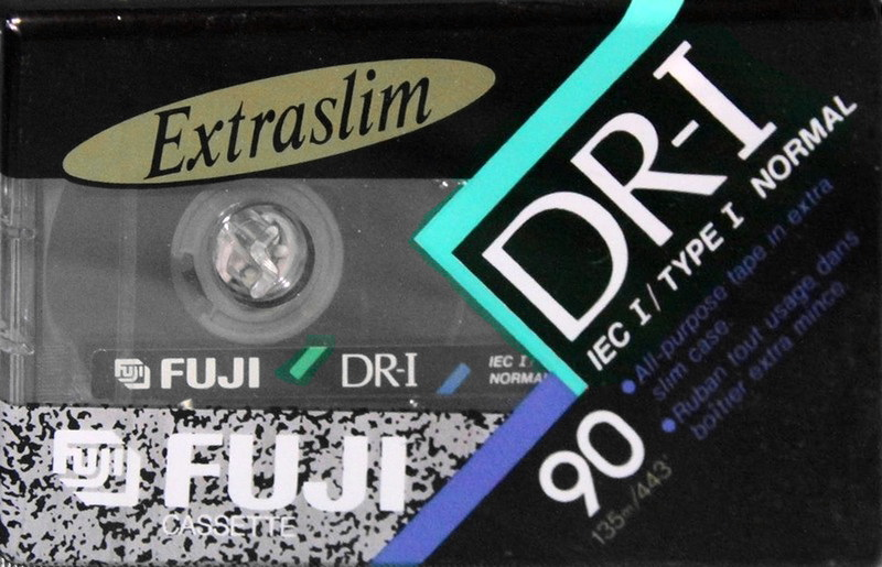 Compact Cassette Fuji DR-I 90 Type I Normal 1990 North America