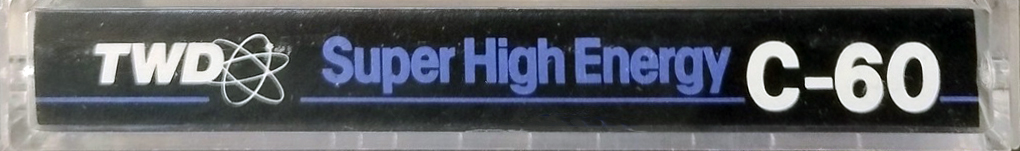 Compact Cassette TWD 60 Type I Normal Hong Kong