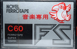 Compact Cassette Novel FS 60 Type I Normal 1978 Japan