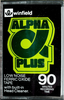 Compact Cassette Winfield Alpha Plus 90 Type I Normal 1980 UK