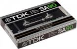 Compact Cassette TDK SA 90 Type II Chrome 1983 Europe