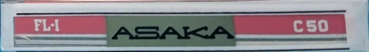 Compact Cassette ASAKA 50 "FL-I" Type I Normal Europe