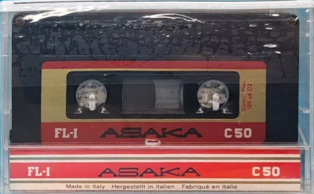 Compact Cassette ASAKA 50 "FL-I" Type I Normal Europe
