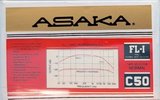 Compact Cassette ASAKA 50 "FL-I" Type I Normal Europe