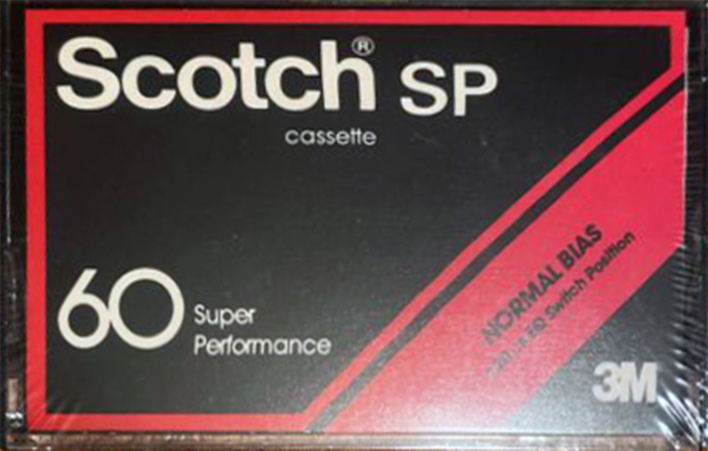 Compact Cassette Scotch SP 60 Type I Normal 1982 Unknown Country