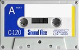 Compact Cassette Ace Sound 120 Type I Normal 1983