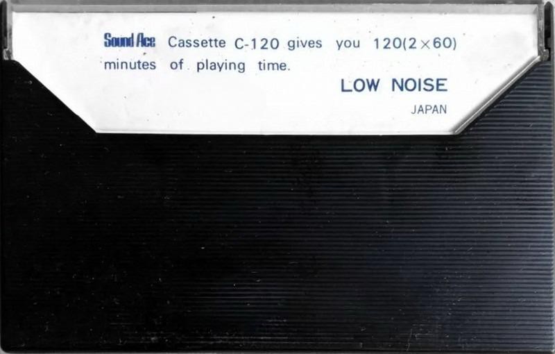 Compact Cassette Ace Sound 120 Type I Normal 1983