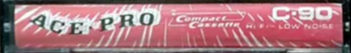 Compact Cassette ACE-PRO 90 Type I Normal 1983 Mexico