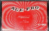 Compact Cassette ACE-PRO 90 Type I Normal 1983 Mexico