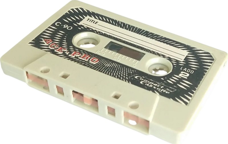 Compact Cassette ACE-PRO 90 Type I Normal 1983 Mexico
