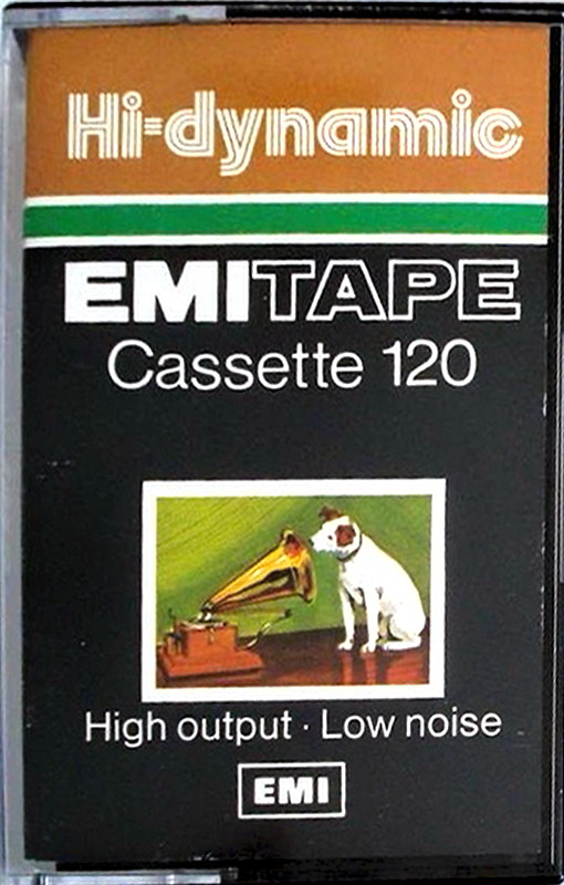 Compact Cassette EMITAPE HI-DYNAMIC 120 Type I Normal 1973 Europe