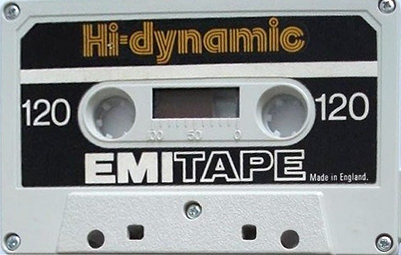 Compact Cassette EMITAPE HI-DYNAMIC 120 Type I Normal 1973 Europe