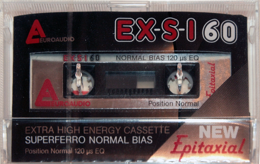 Compact Cassette EuroAudio EX-S-I 60 "New Epitaxial" Type II Chrome 1986 Europe