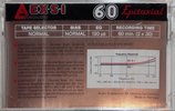 Compact Cassette EuroAudio EX-S-I 60 "New Epitaxial" Type II Chrome 1986 Europe