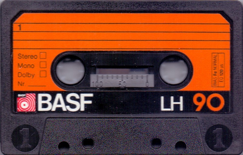 Compact Cassette BASF LH 90 Type I Normal 1978 Brazil