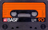 Compact Cassette BASF LH 90 Type I Normal 1978 Brazil