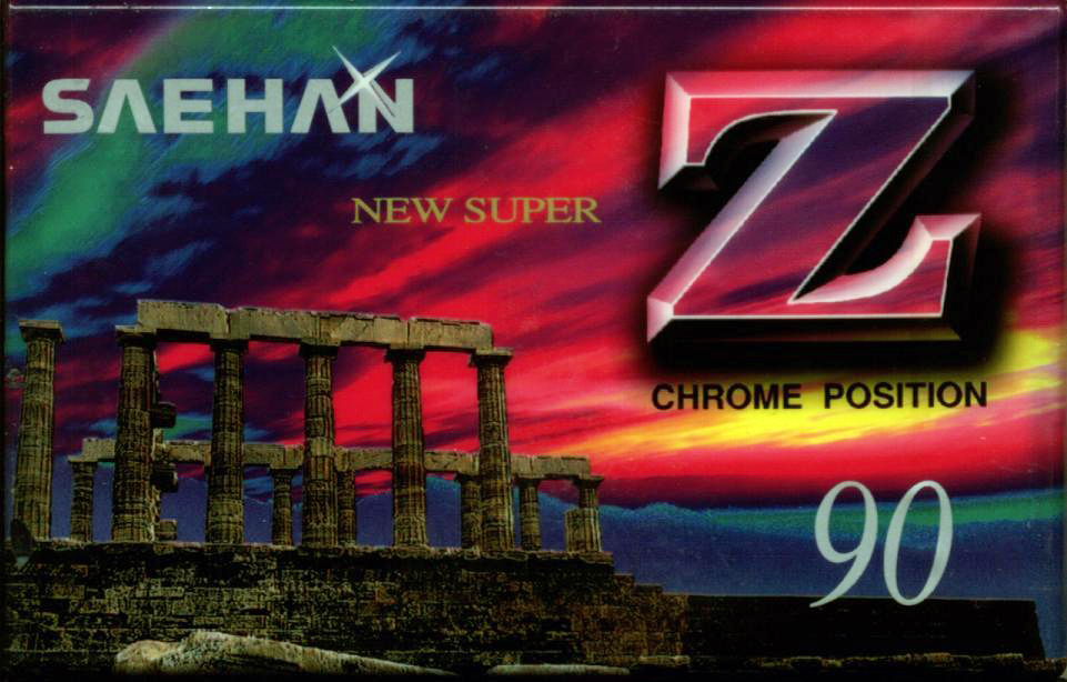 Compact Cassette Saehan New Super Z 90 Type II Chrome Europe