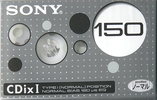 Compact Cassette Sony CDix I 150 "C150CDX1L" Type I Normal 2001 Japan
