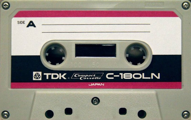 Compact Cassette TDK 180 "C-180LN" Type I Normal 1972 USA