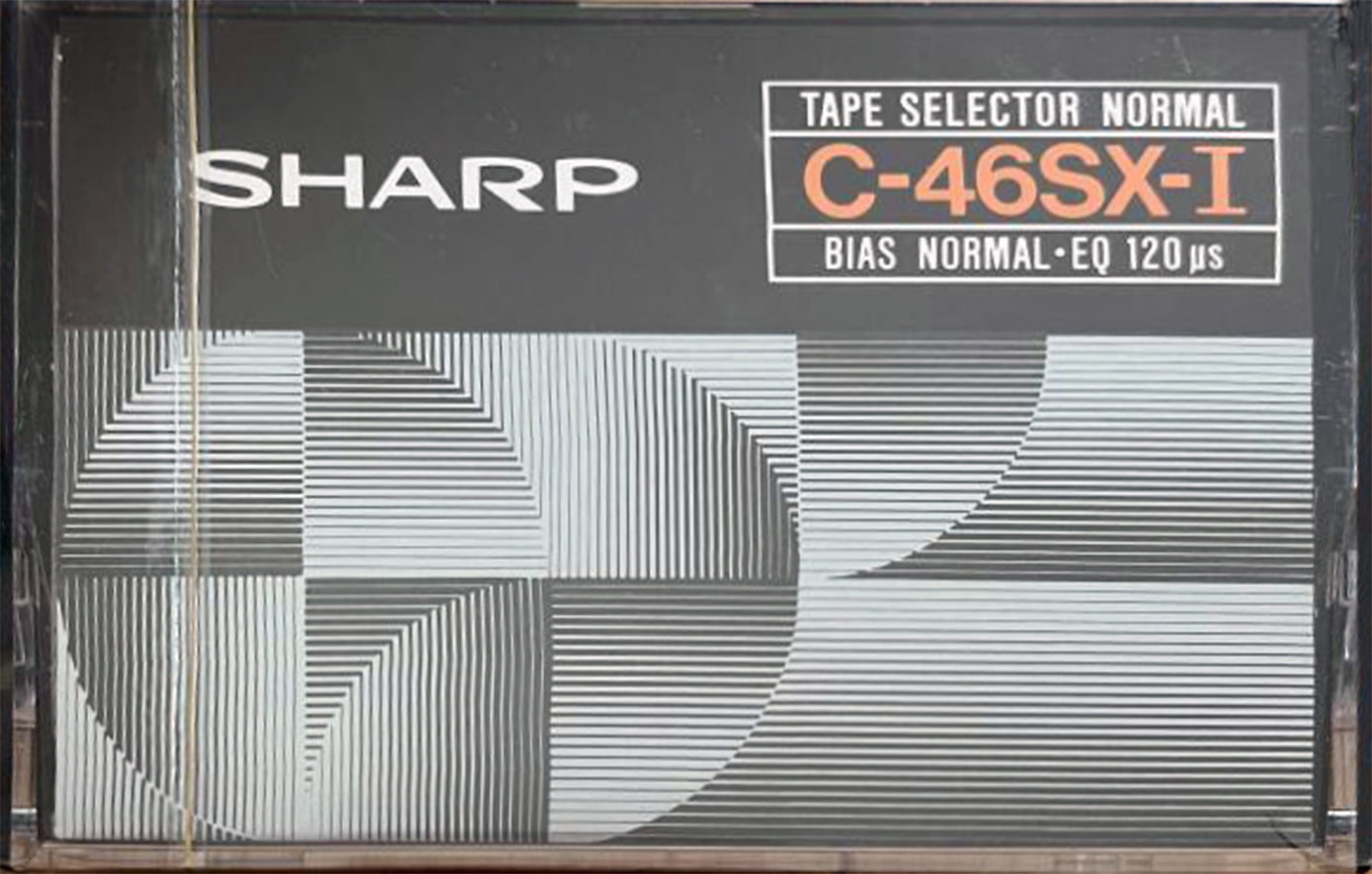 Compact Cassette Sharp SX 46 Type I Normal 1979 Worldwide
