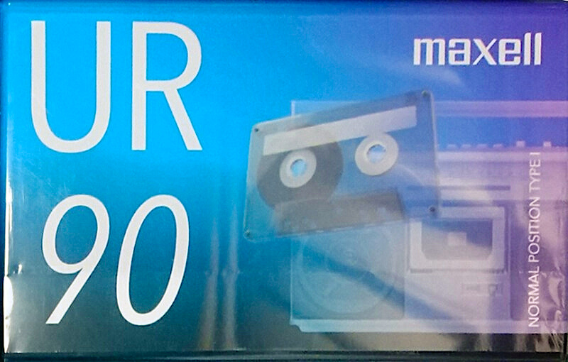 Compact Cassette Maxell UR 90 "UR-90N" Type I Normal 2005 Japan