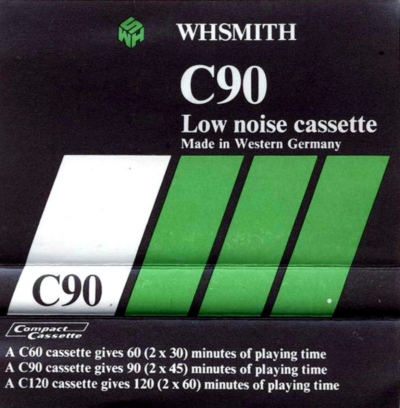 Compact Cassette WH SMITH 90 Type I Normal UK