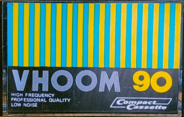 Compact Cassette Vhoom 90 Type I Normal Europe