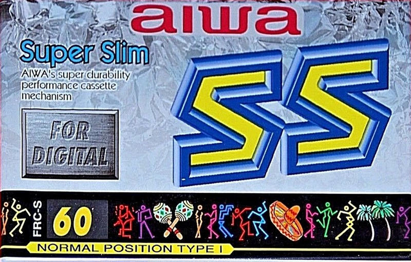 Compact Cassette Aiwa FRC-S 60 "SS" Type I Normal Worldwide