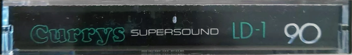 Compact Cassette Currys LD-1 90 Type I Normal 1981 UK