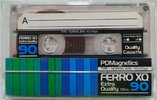 Compact Cassette PDM Ferro 90 "XQ" Type I Normal 1983 Europe