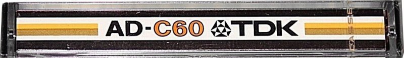 Compact Cassette TDK Audua 60 Type I Normal 1977 Europe, USA